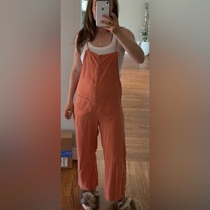 Billabong Beach Cruiser Wide Leg Overalls S